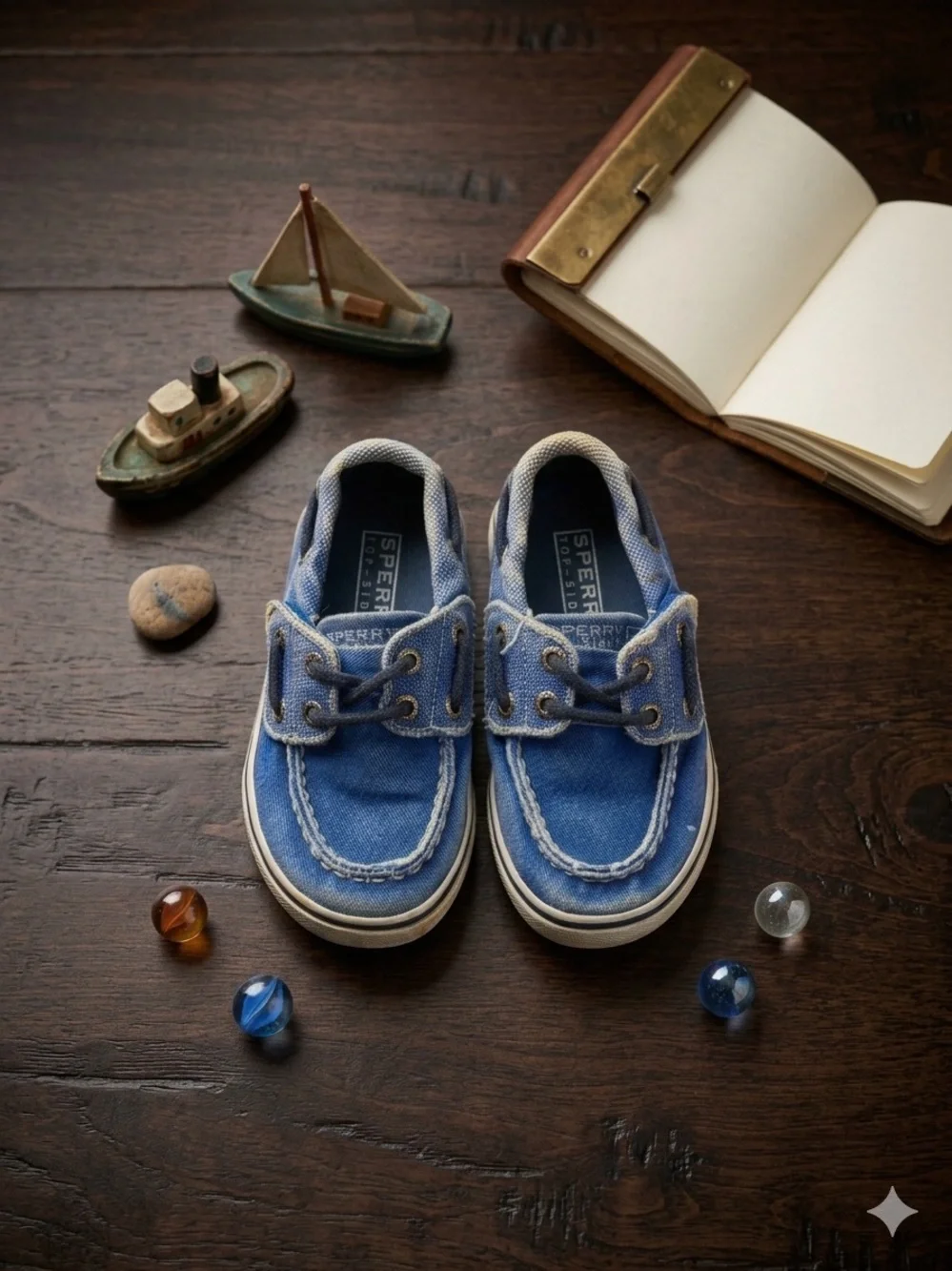 Sperry Kids Blue Top Sider Boat Shoes Toddler 7